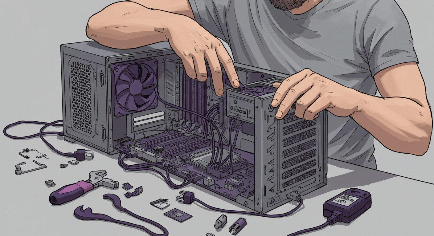 Data Backup & Recovery Illustration