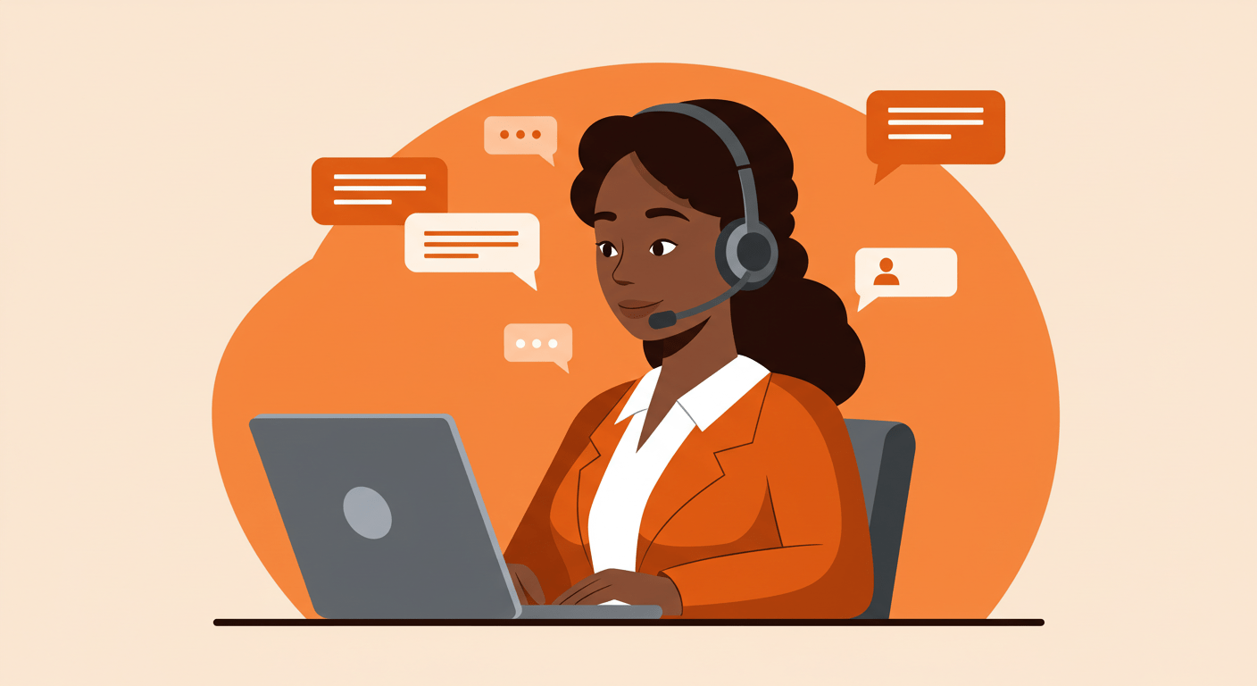 IT Support & Helpdesk Illustration